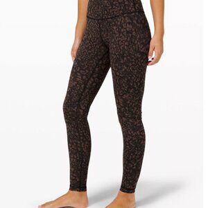 Lululemon Wunder Under High-Rise 28" Wild Thing Camo Size 6 NWOT